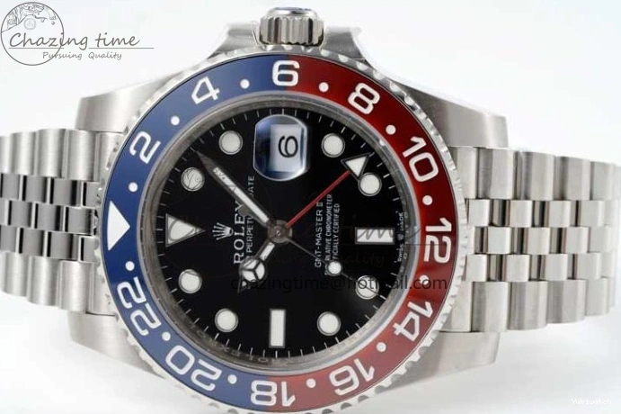 Ceramic Best 904L Blue CHS 1:1 VR3285 Edition Red II GMT-Master Steel 126710 BLRO APSF 0213